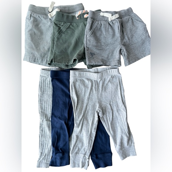 Carter's Other - NWOT Baby Boy Pants & Shorts 12 Month Bundle Lot